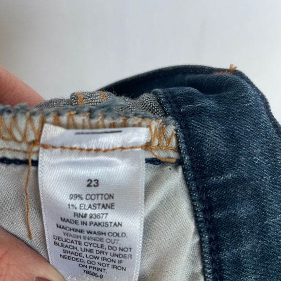 Women's Highest-rise Vintage 70s plus size flared Jeans - Picture 6 of 7